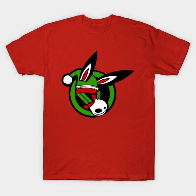 MOULE Head Logo With Santa Hat (Variant 2) T-Shirt by MOULE